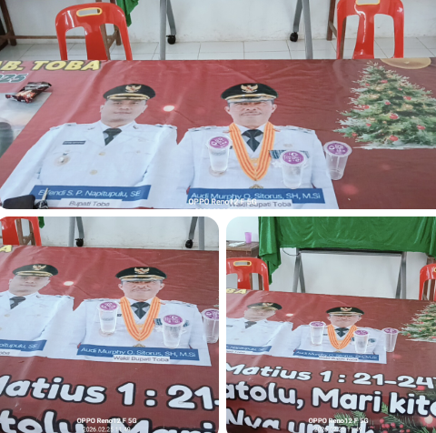 BALEHO BUPATI DAN WAKIL BUPATI DIDUGA DIJADIKAN TAPLAK MEJA DI SD NEGERI 176377 AEK NATOLU — DI MANA RASA HORMAT DAN ETIKA?