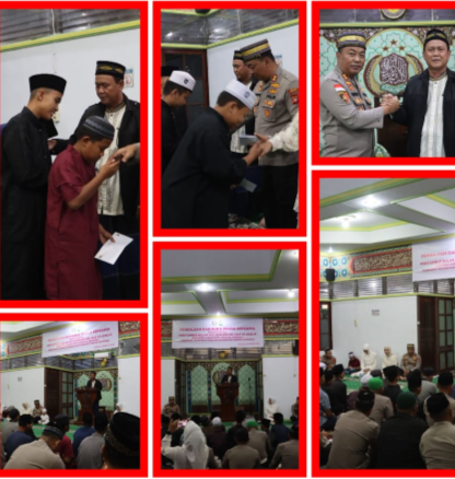 Perkuat Iman dan Soliditas, Polres Sanggau Gelar Pengajian dan Buka Puasa Bersama di Ramadhan 1447 H