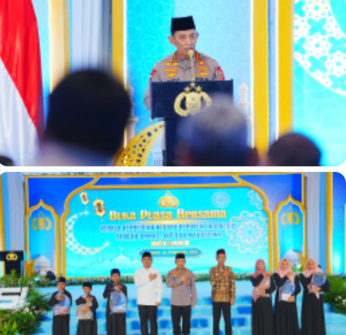 Buka Puasa Bareng OKP, Ormas hingga Mahasiswa, Kapolri Serukan Jaga Persatuan-Dukung Program Pemerintah