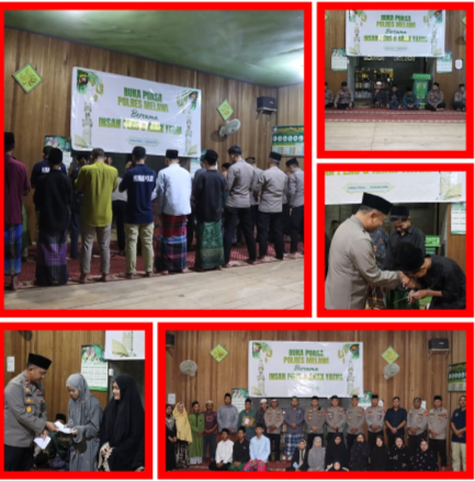Polres Melawi dan Insan Pers Buka Puasa Bersama di Pesantren Syaikh Zainuddin Nahdhatul Wathon*
