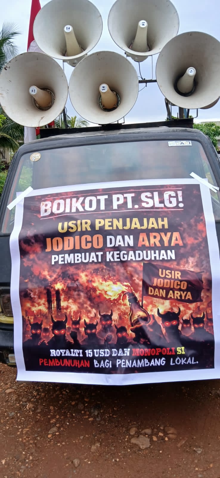 Diduga PT. Suria Lintas Gemilang (SLG) ‘Cekik’ Mitra Penambang dengan Royalti Selangit.