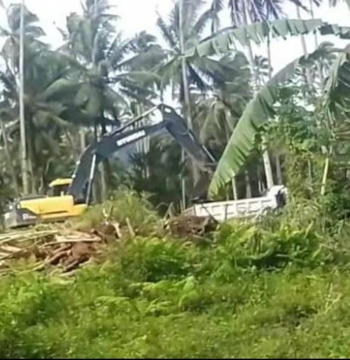 Diduga Galian C di Karondoran Tanpa Ijin, Kapolda Sulut Bungkam
