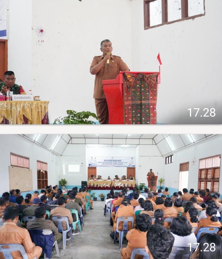 Warga Tekankan Perbaikan irigasi Musrenbang kecamatan Habinsaran.