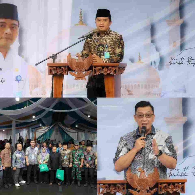 Sekda Tangsel Buka Bazar Ramadhan di Pamulang, Fasilitasi Masyarakat Berburu Sembako Murah