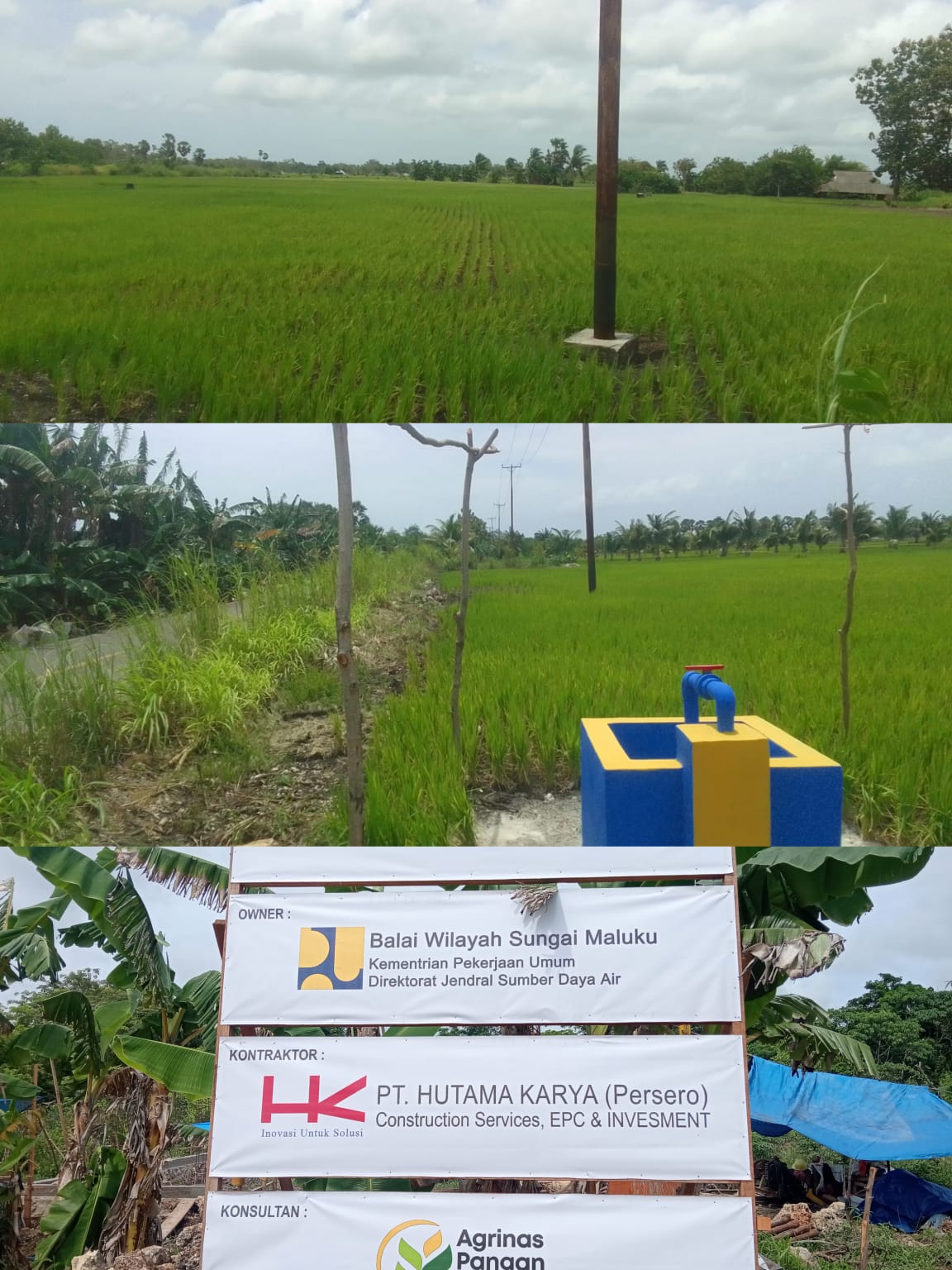 Lapor, Bapa Presiden RI Dan Gubernur Maluku Proyek Sumur Bor Di Desa Kandar Mangkrak .Warga Kecewa