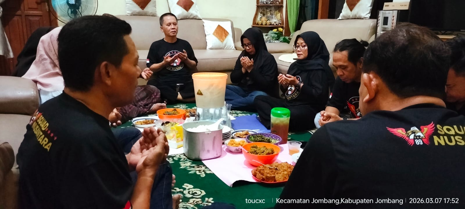 Pererat Solidaritas di Bulan Ramadan, DPC Squad Nusantara Jombang Gelar Buka Puasa Bersama Penuh Makna*