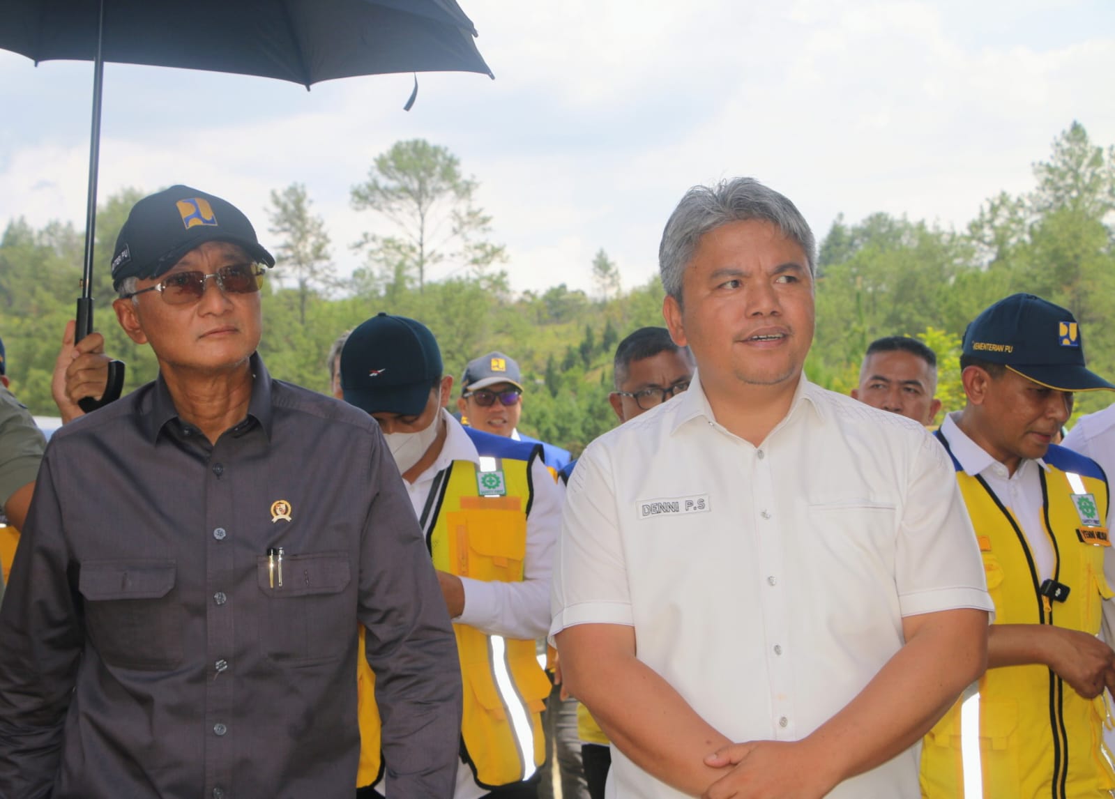 Pemerintah Kabupaten Tapanuli Utara Apresiasi Perhatian Pemerintah Pusat dan Berharap IPA kedua ini terwujud tepat waktu.