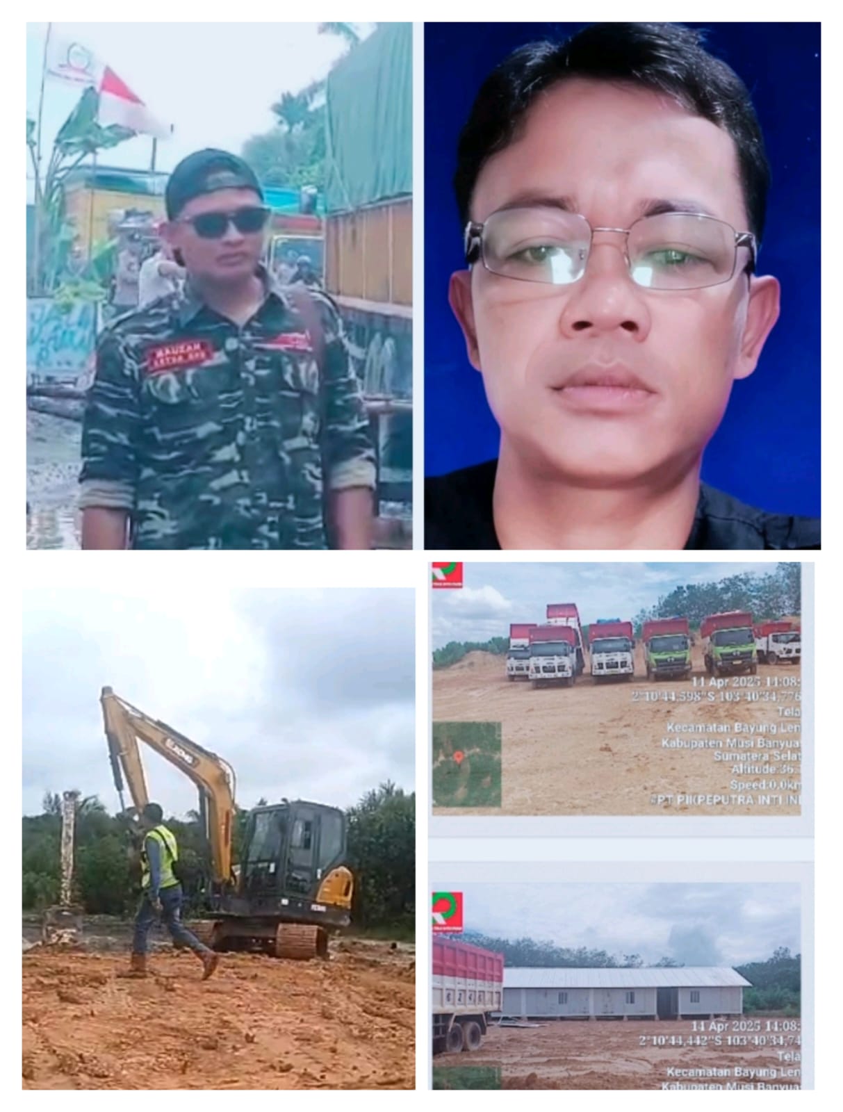 Di duga hutan kawasan Bayung lencir di jadikan lahan full mobil batu bara oleh PT.PEPUTRA INTI INDO ( PII)