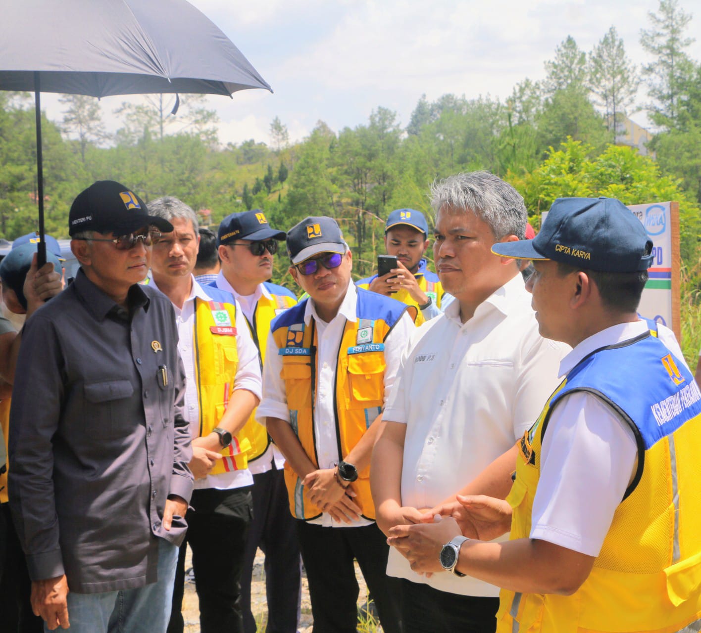 Pemerintah Kabupaten Tapanuli Utara Apresiasi Perhatian Pemerintah Pusat dan Berharap IPA kedua ini terwujud tepat waktu.