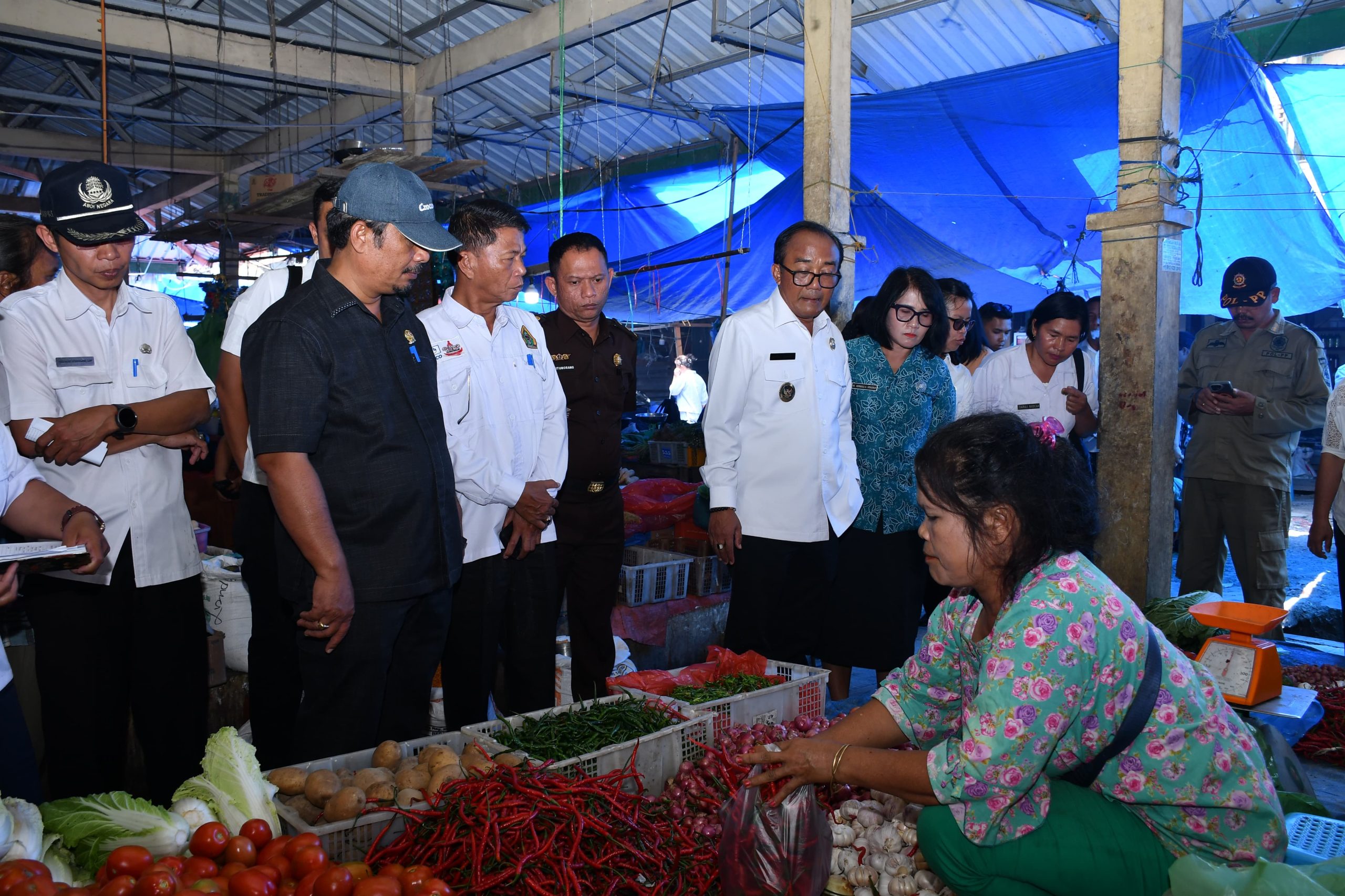 Monitoring Bapokting Jelang Idul Fitri 2026 di Samosir, Wabup: Stok Aman, Tidak Ada Kenaikan Harga yang Signifikan