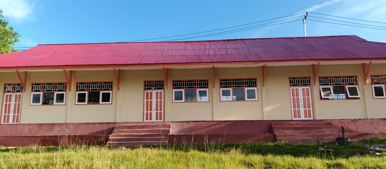 Masyarakat Desa Gane Bersyukur atas Pembangunan Gedung SMPN.11 halsel yang Megah