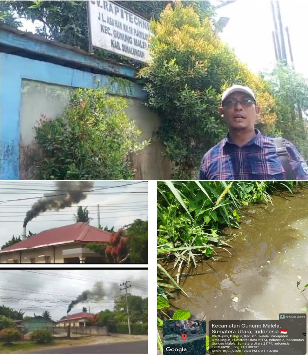 Keluhan Limbah Dan Pencemaran Udara PKS CV Rapi Tehnik Belum Dapat Tanggapan Resmi