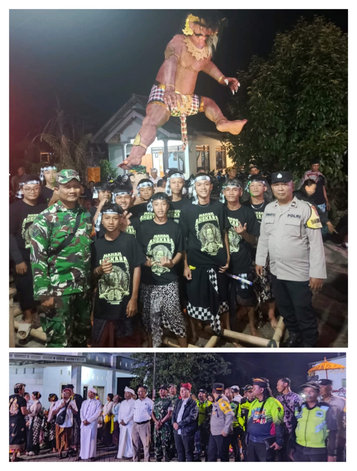 FORKOPIMCA SEMPU MONITORING PAWAI OGOH-OGOH DI PURA NGESTI DHARMA