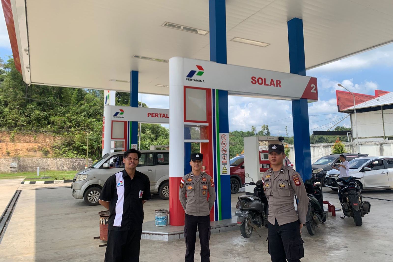 Monitoring BBM di Entikong Berjalan Lancar, Stok Aman dan Situasi Tetap Kondusif