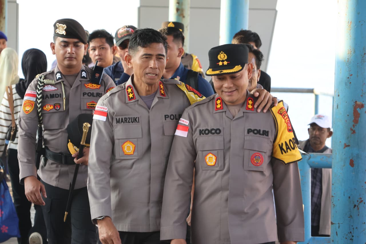Kapolda Aceh Tinjau Pos Terpadu Operasi Ketupat Seulawah 2026 di Sabang