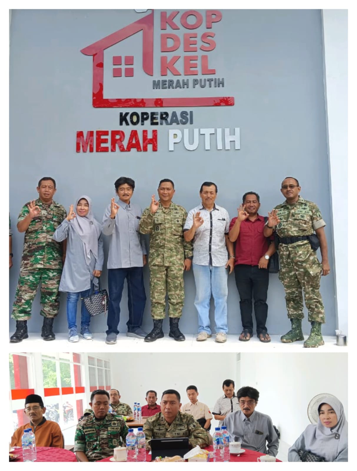 Dandim 0825 Tegaskan Percepatan Pembangunan KDKMP dalam Evaluasi Virtual Bersama Wakil Panglima TNI