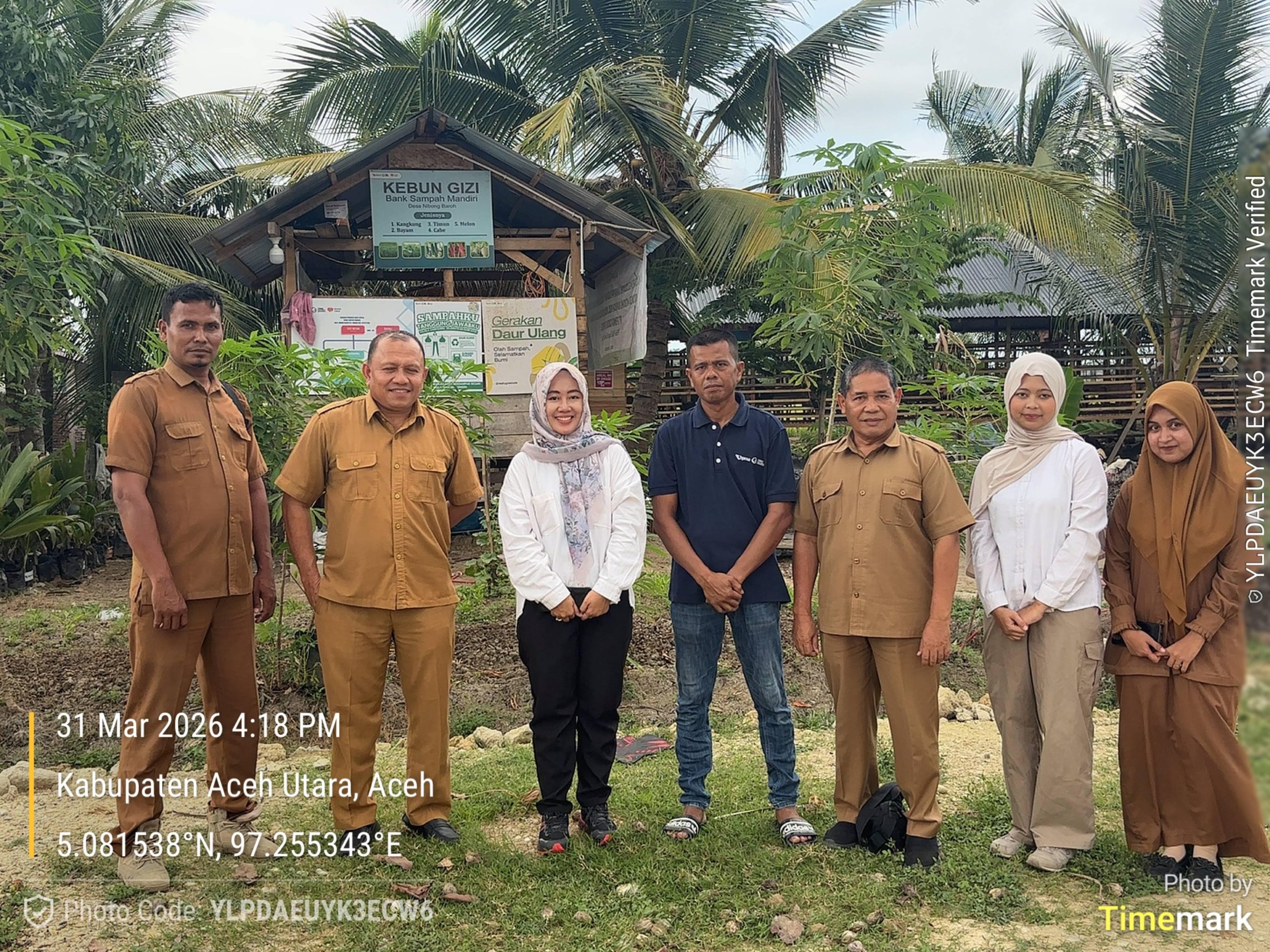 Bank Sampah Nibong Baroh Dapat Apresiasi KLH, Jadi Contoh Pengelolaan Sampah Desa