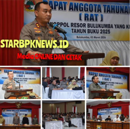 Primkoppol Polres Bulukumba Gelar RAT Ke-49, Dirangkaikan Buka Puasa Bersama.