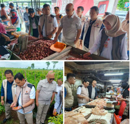 Pantau Pasar dan Petani di Jatim, Satgas Saber Pelanggaran Pangan Pusat: Mayoritas Harga Komoditas Stabil*