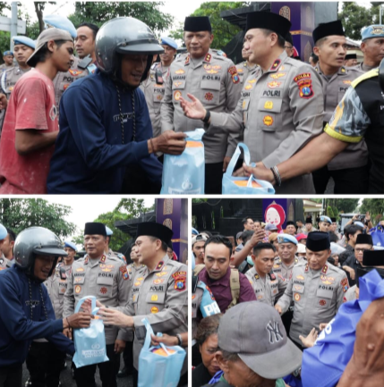 Ramadan Berkah, Kapolda Jatim Berbagi Takjil dan Buka Puasa Bersama Elemen Masyarakat*