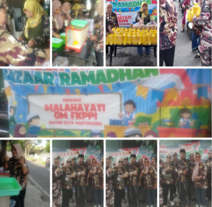 KORPS LAKSMANA MALAHAYATI sebagai Sayap dari GM FKPPI 1325 Berbagi Takjil di Bulan Suci Ramadhan di Banyuwangi