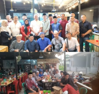 Jalin Silaturahmi Ramadhan, Dandim 0314/Inhil dan Insan Pers Buka Puasa Bersama