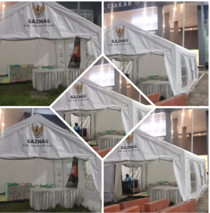 Sinergi di Terminal Ciakar, BAZNAS Sumedang Buka Layanan Servis Motor dan Kopi Gratis untuk Pemudik.