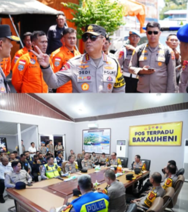 Polri Siagakan 5 Kapal di Jalur Strategis Nasional, Personel Disiapkan Antisipasi Kontinjensi Kecelakaan Laut Jalur Mudik 2026