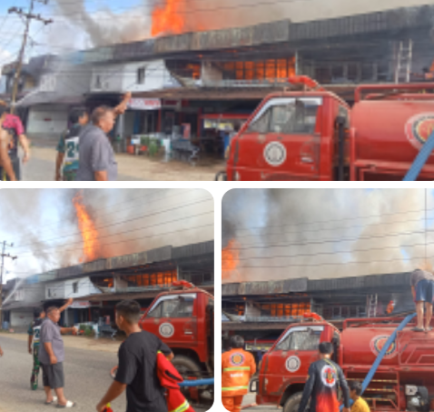 PASAR SOSOK DI LANDA MUSIBAH KEBAKARAN.
