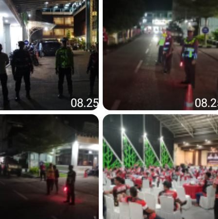 Closing Dinner 4×4 Malindo Berlangsung Aman, Polres Sanggau Turunkan 27 Personel
