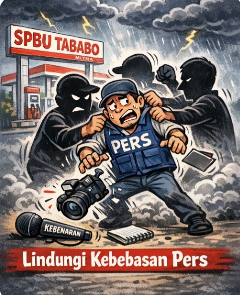 Lampu SPBU Dipadamkan, Wartawan Dikeroyok Saat Bongkar Dugaan Mafia Solar di Tababo, Mitra