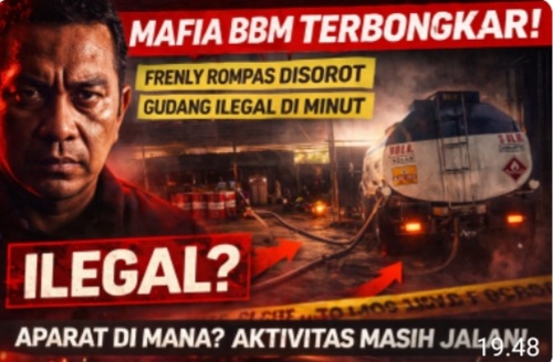 BBM Ilegal di Kema: APH Diduga Lindungi Frenli