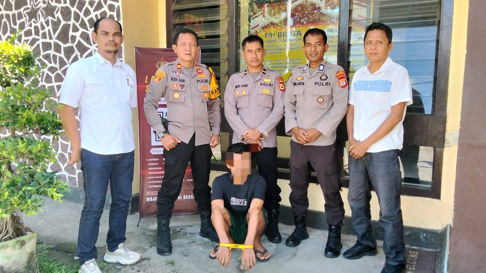 Pelaku Penikaman di Ujung Loe Akhirnya Ditangkap Polisi Setahun Lamanya Buron