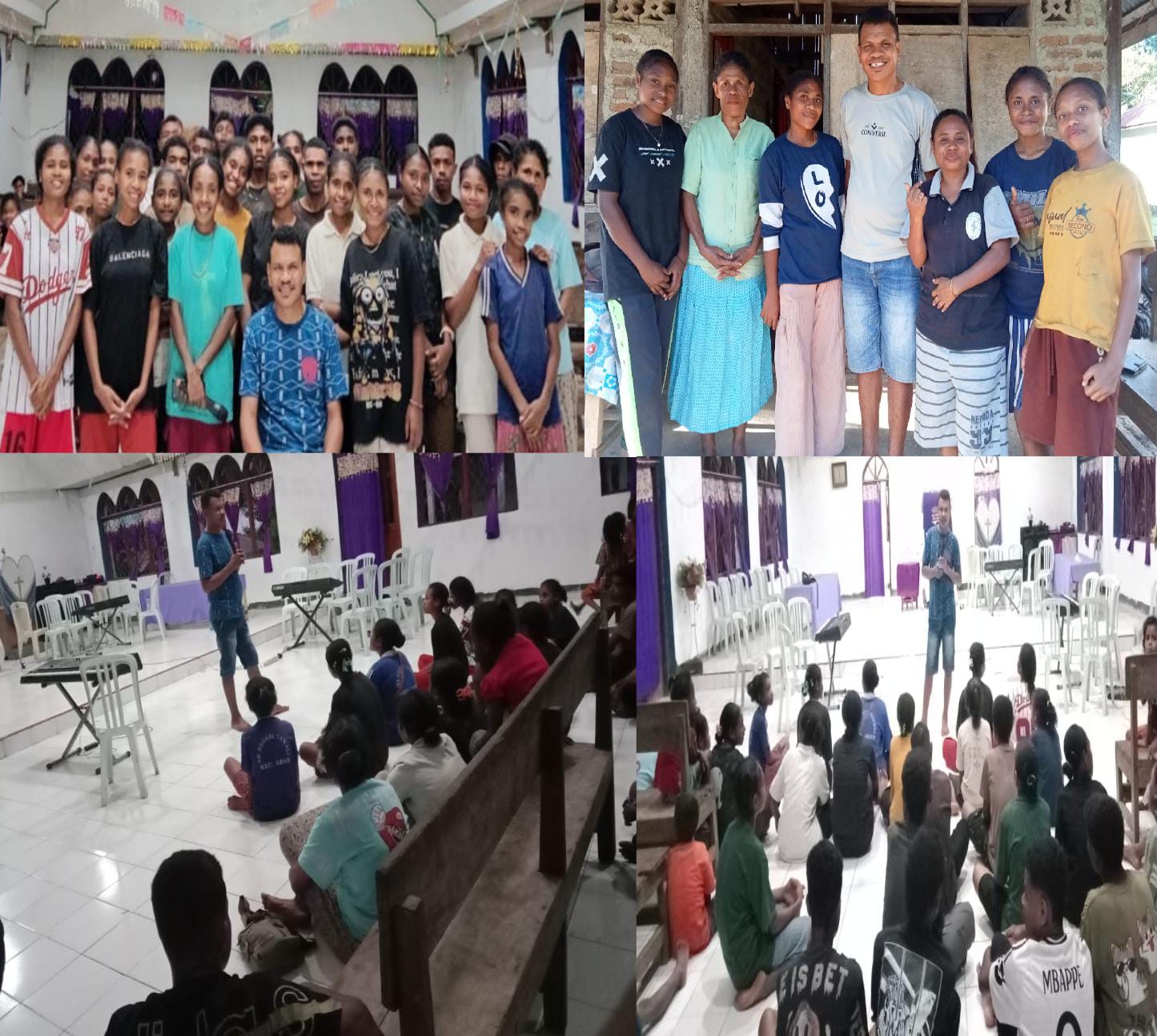 PT. Graytson Training Indonesia Gelar Kursus Keyboard Gratis di Gereja GMIT EBENHEZER Lakafeng Alor-NTT