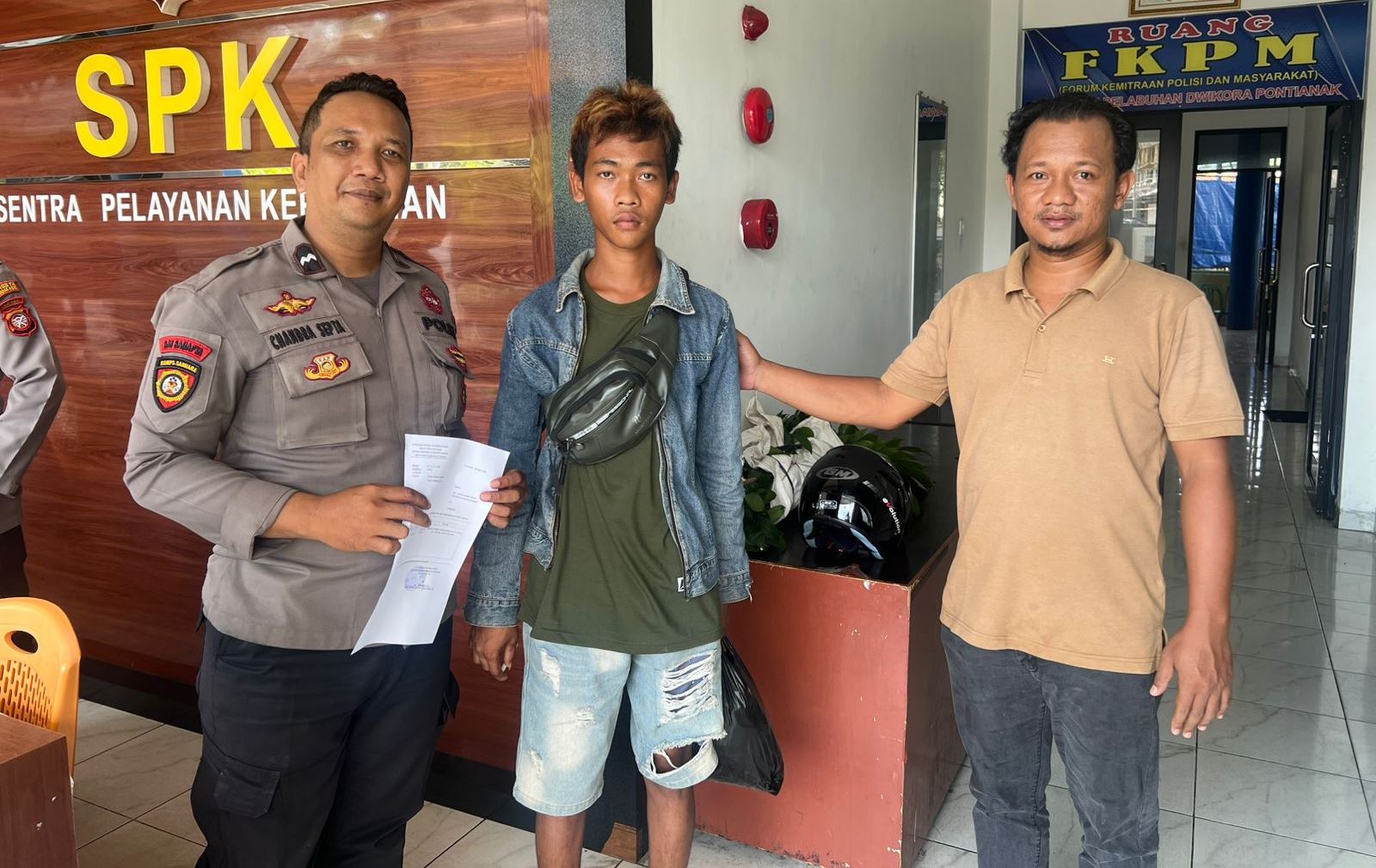 Polsek Toba Toba Fasilitasi Pemulangan Pemuda Terlantar Asal Pati, Kedepankan Pendekatan Humanis