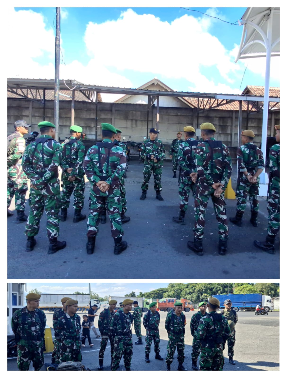 Apel Pagi di Lapangan LCM Bulusan, Strategi Senyap Prajurit Kodim 0825 Banyuwangi Siap Urai Simpul Kemacetan Ketapang