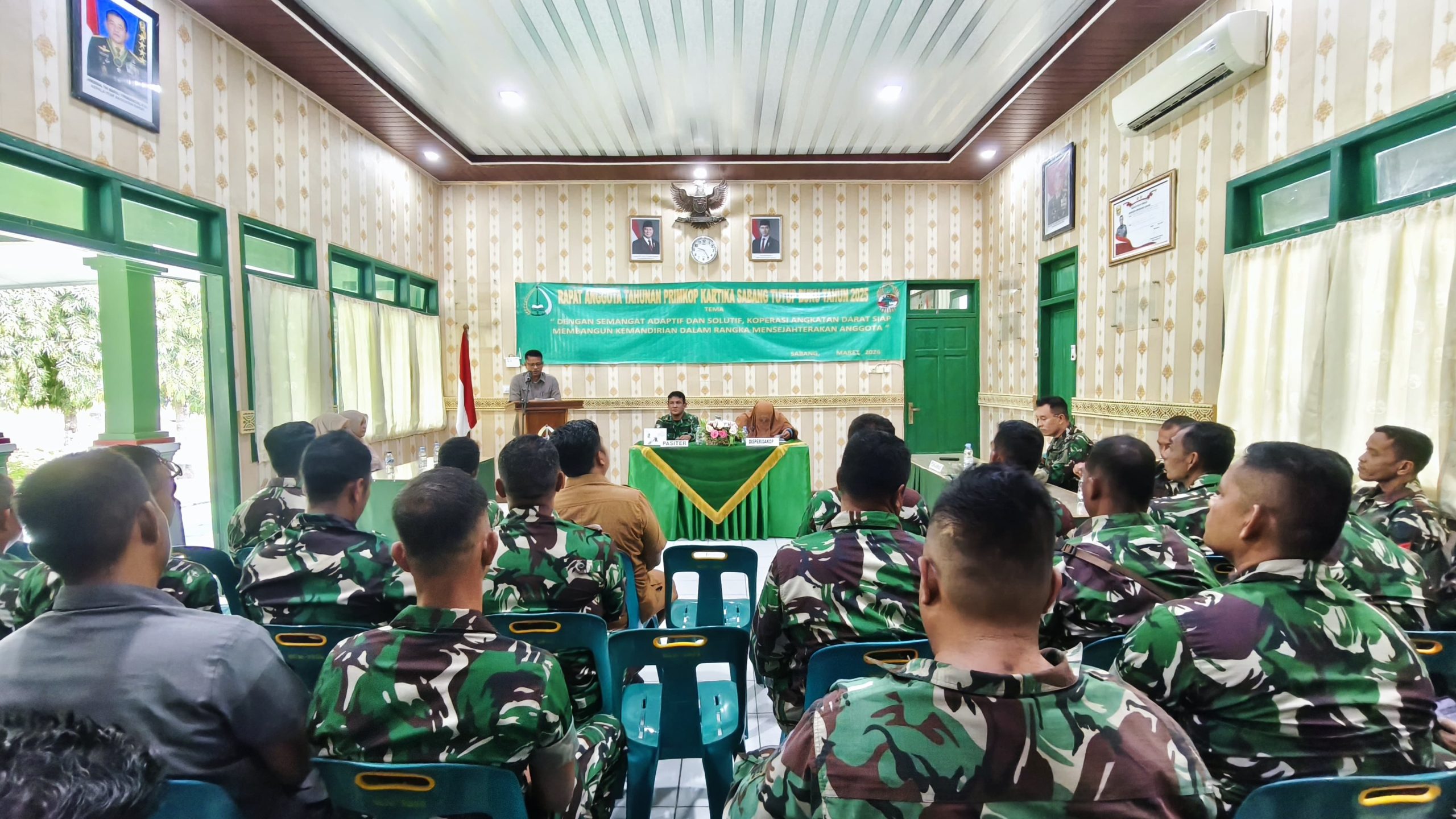 Perkuat Transparansi dan Profesionalisme, Primkop Kartika Sabang Gelar RAT 2025