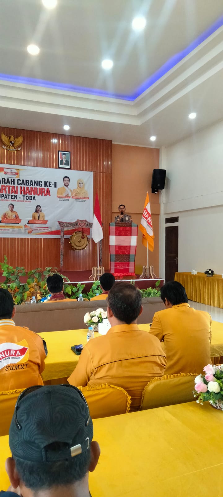 Kapolres Toba Diwakili Kapolsek Hadiri Muscab, Tekankan Sinergi dan Kondusivitas