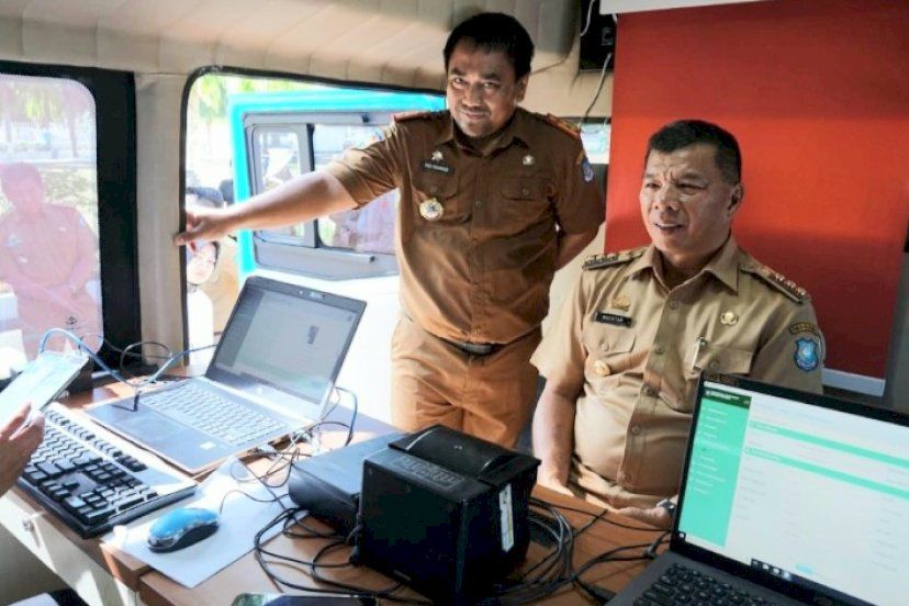 Disdukcapil Bulukumba Luncurkan Layanan. Cetak KTP Oline Antrian Manual Ditiadakab