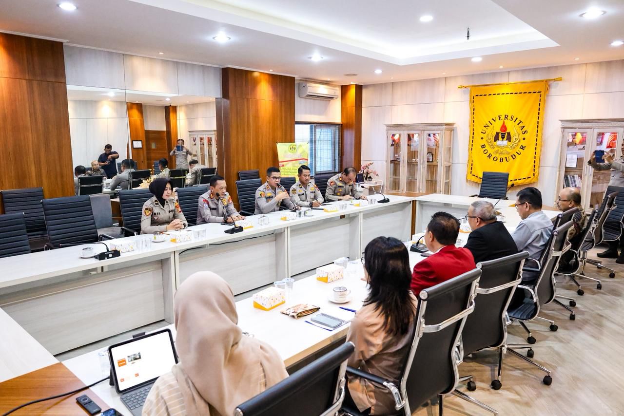 Polri–Universitas Borobudur Perkuat Kolaborasi, Akselerasi Transformasi Pendidikan melalui Pusat Studi Kepolisian*