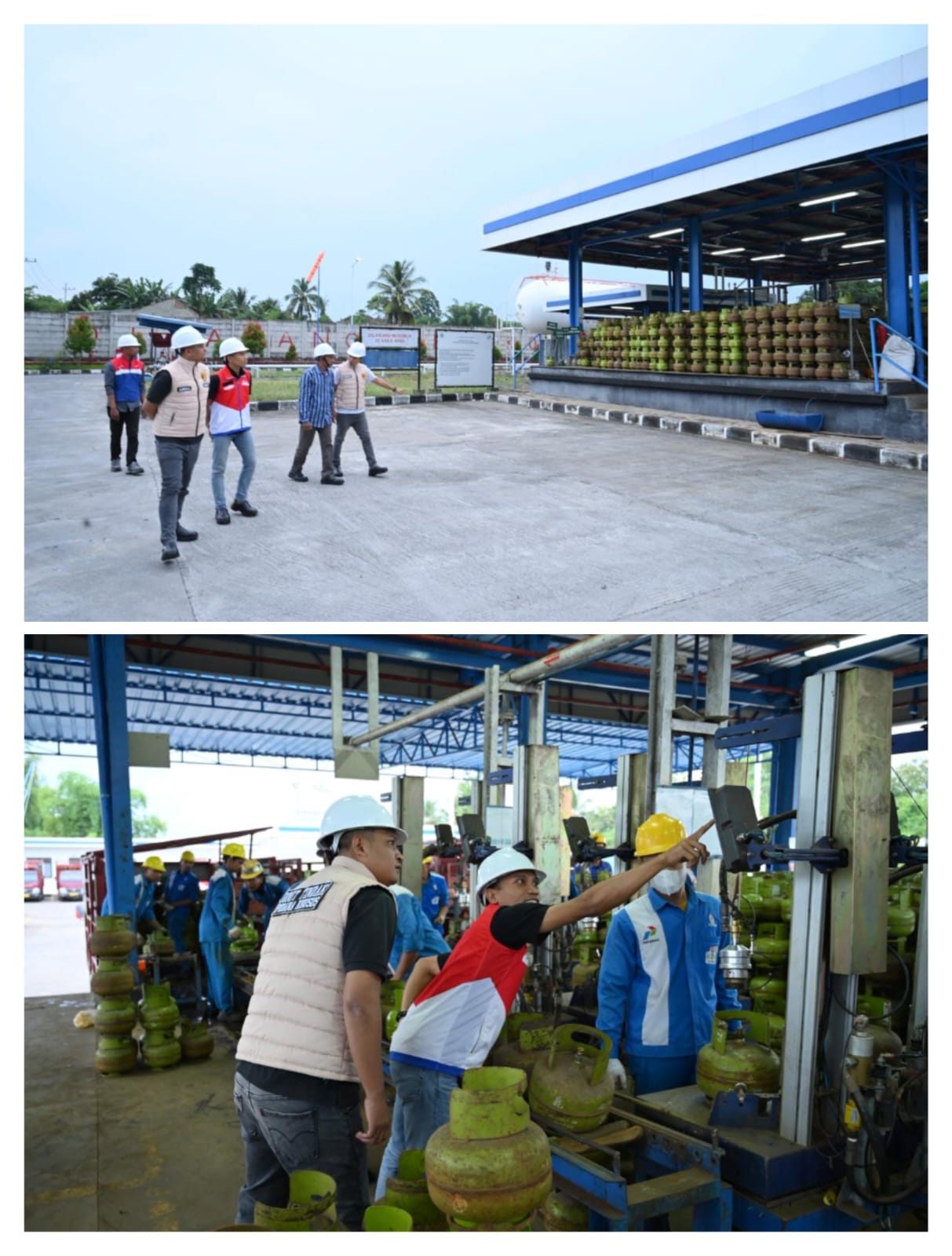 Jamin Ketersediaan Energi Rakyat, Satreskrim Polresta Banyuwangi Sidak SPPBE: Stok Aman dan Sesuai Spesifikasi