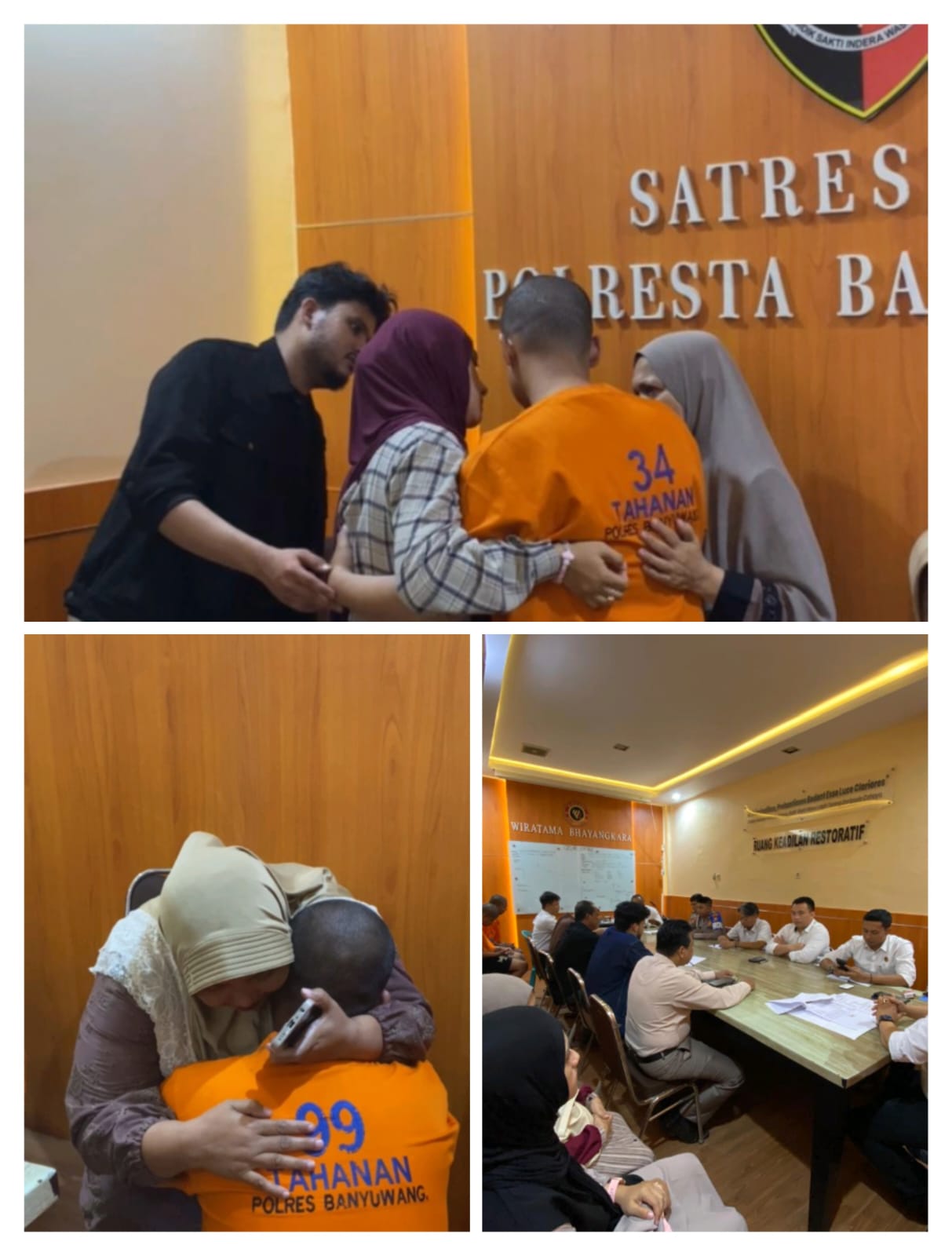 Kedepankan Kemanusiaan, Polresta Banyuwangi Selesaikan Perkara Penganiayaan Melalui Mekanisme Restorative Justice