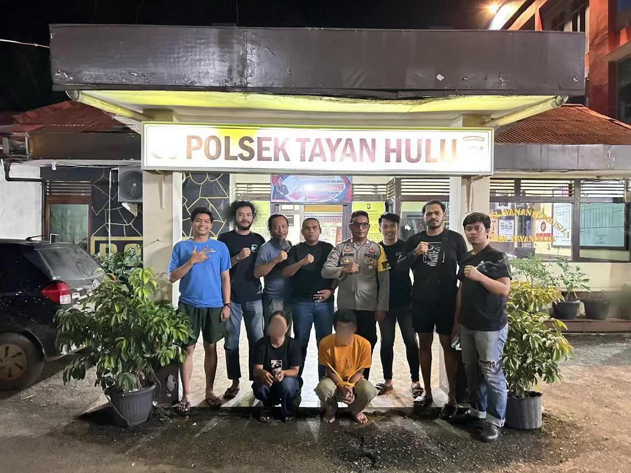TRC (Tim Reaksi Cepat) Polsek Tayan Hulu bersama SAT RES NARKOBA