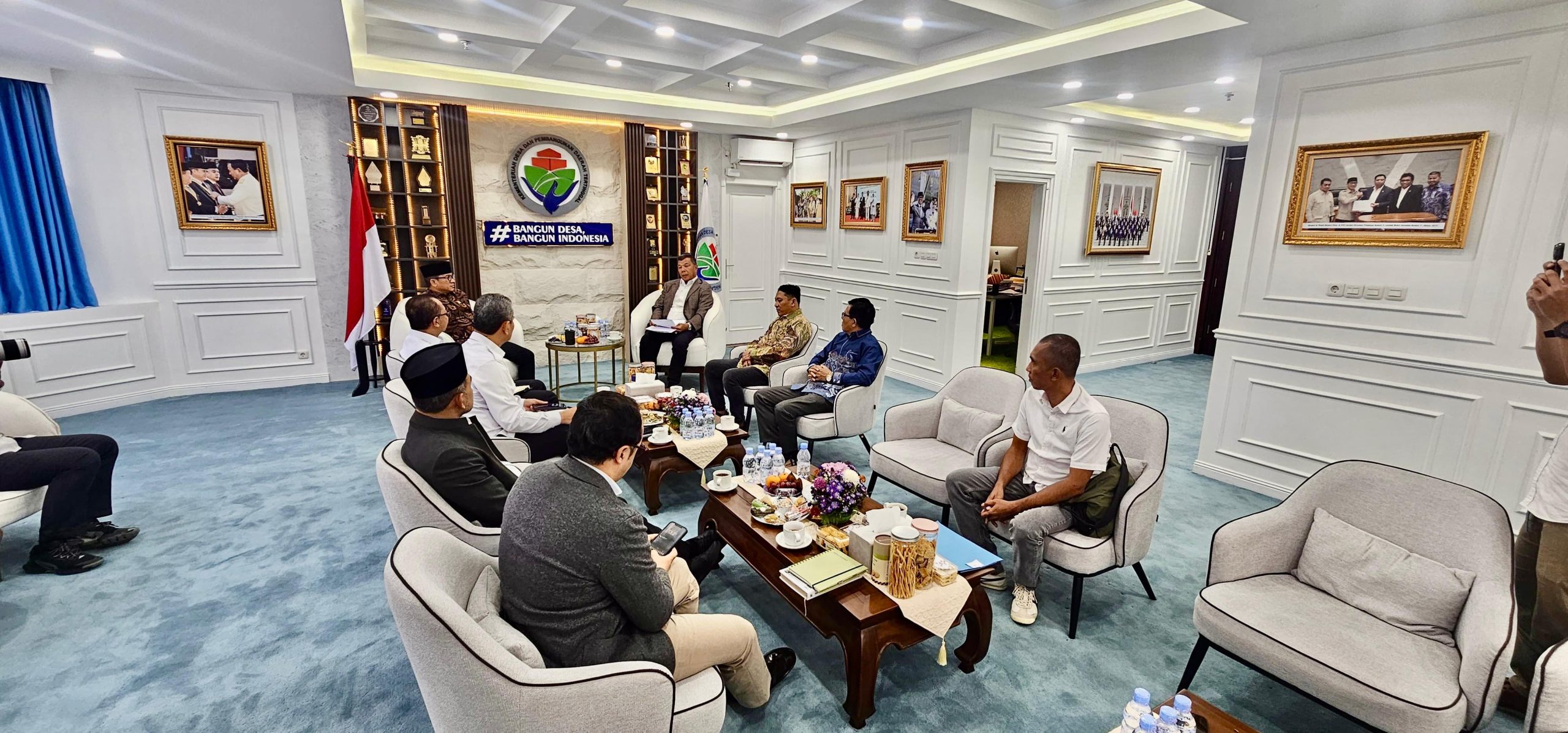 Bupati Andi Muchtar Ali Yusuf Temui Mendes, Bahas Program Desa Tematik dan Ketahanan Pangan Bulukumba*
