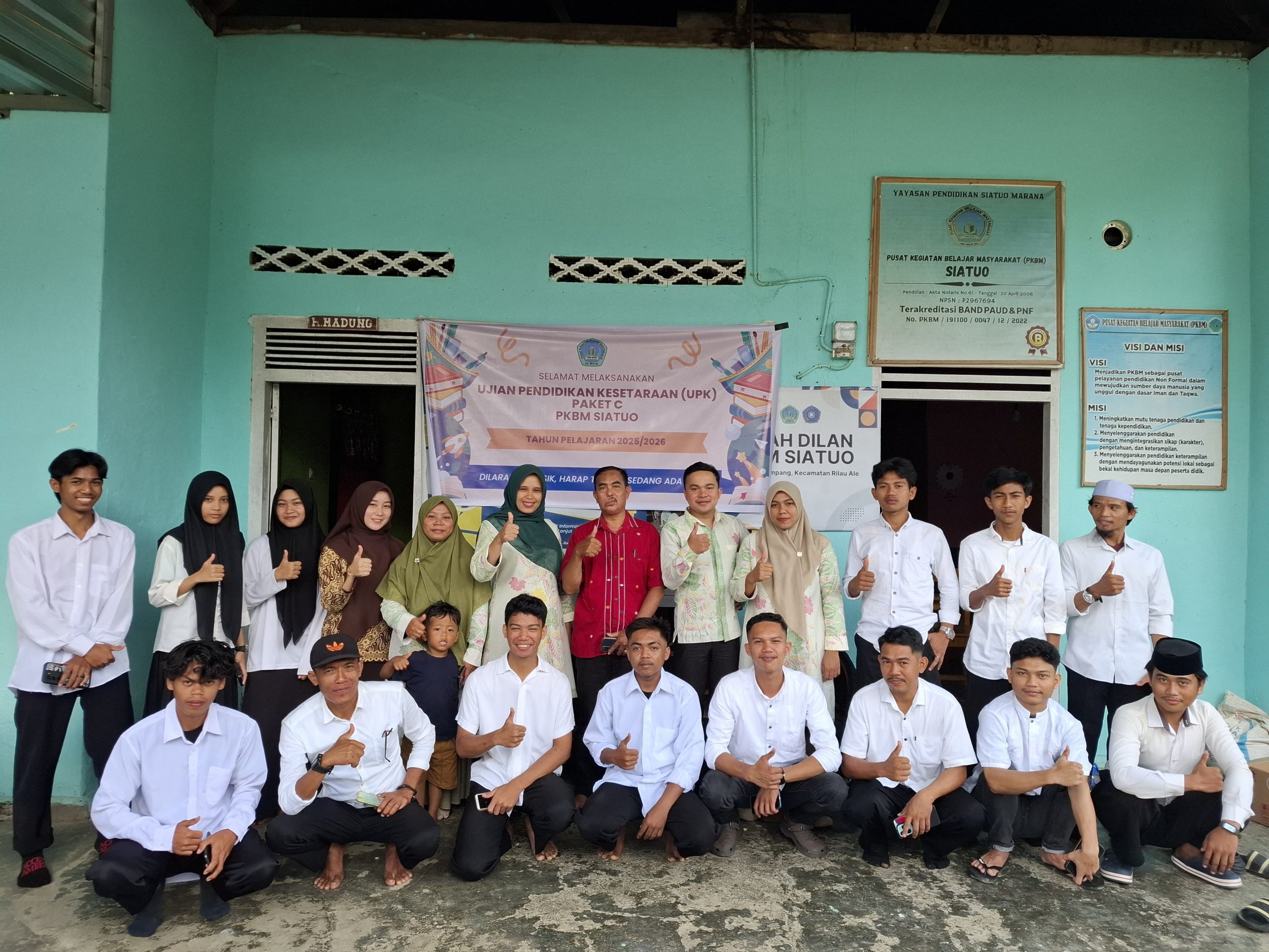 Putus Sekolah Bukan Akhir .Warga Rilau Ale Bulukumba Ikuti UPK Paket C dI PKBM Siatuo