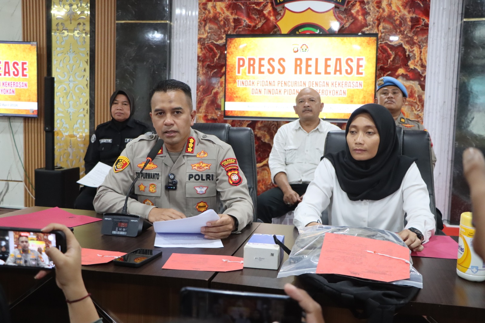 Polresta Pontianak ungkap kasus Jambret