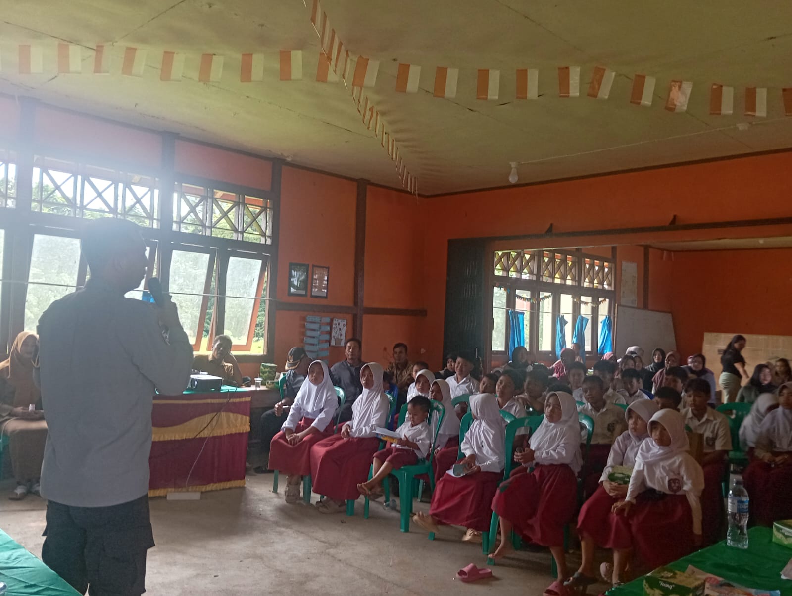 Sosialisasi Pencegahan Kekerasan dan Stop Bullying Digelar di SDN 04 Nyatang I