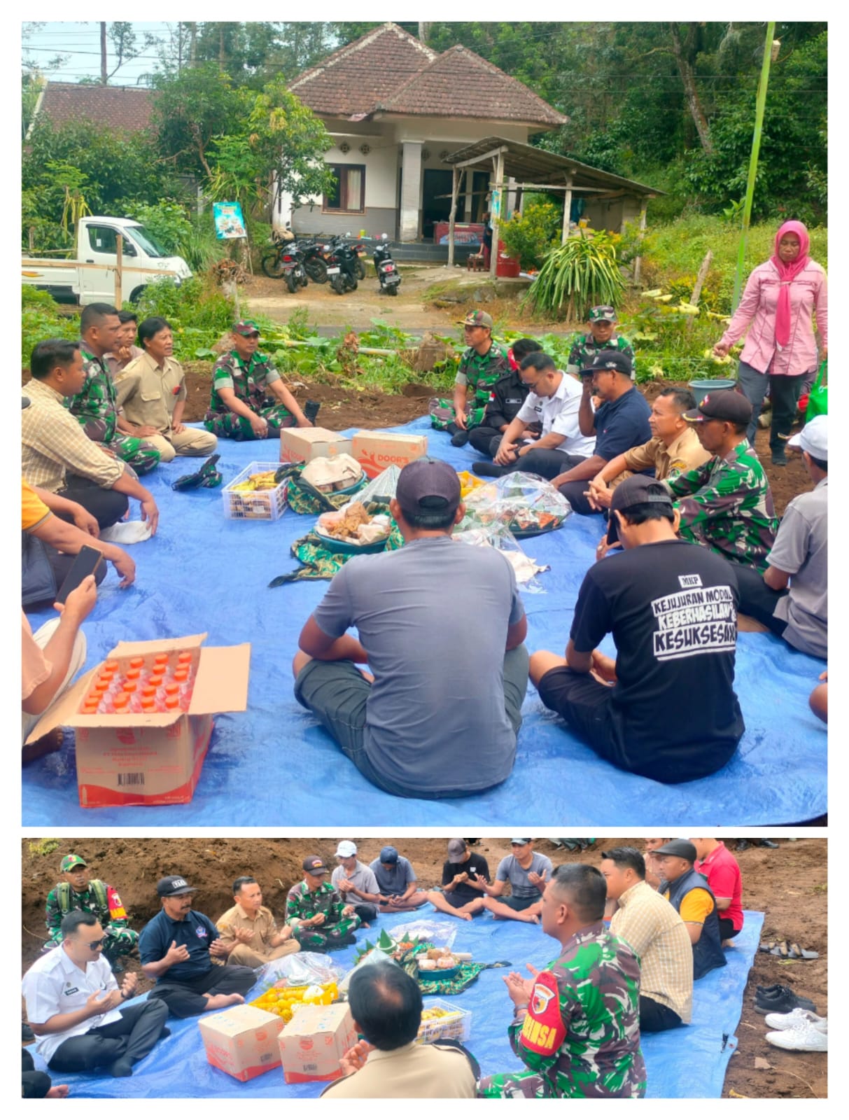 TNI Berdiri Barisan Terdepan: Koramil Songgon Kawal Lahirnya Koperasi Merah Putih di Desa Bayu