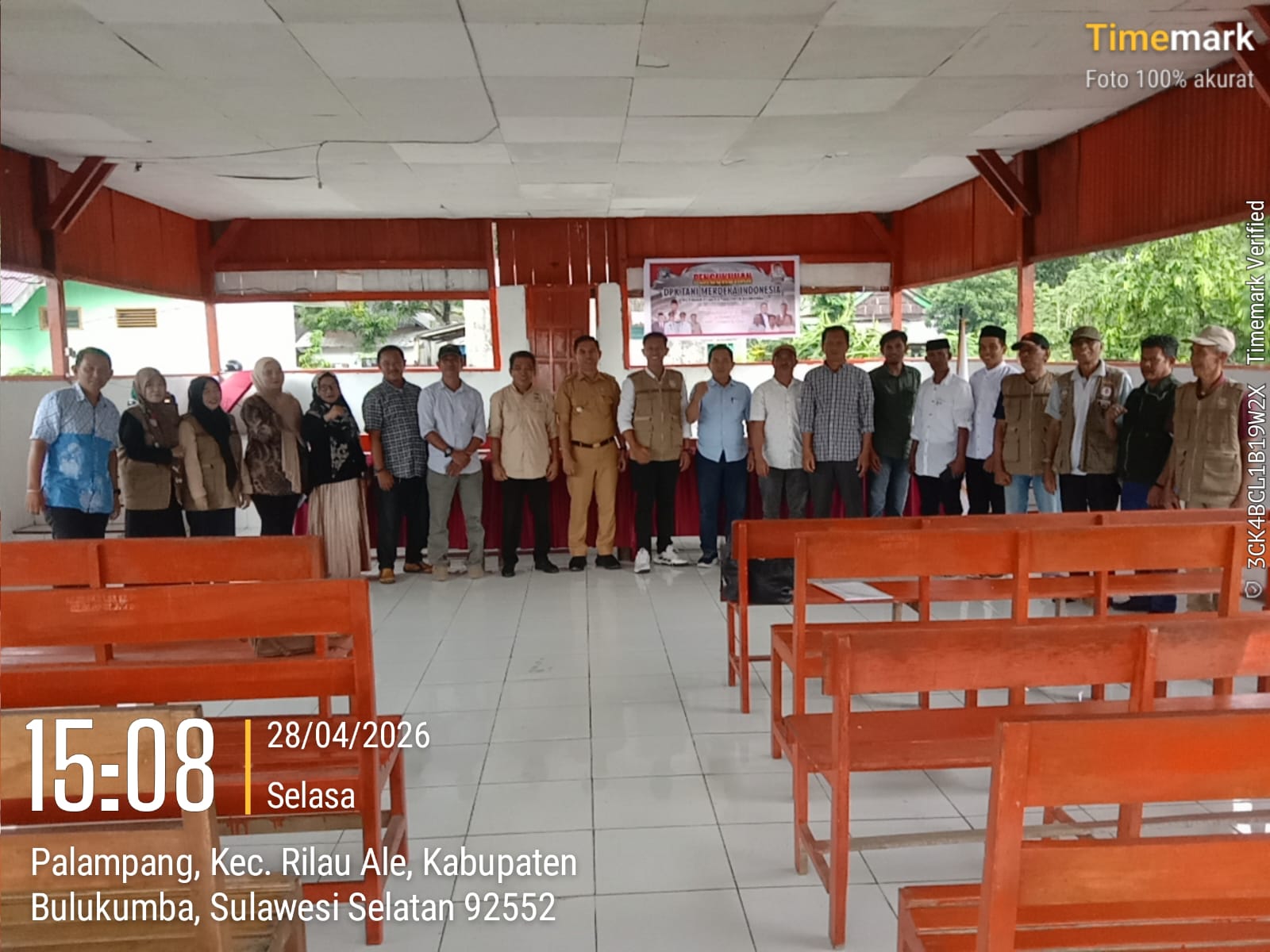 DPK Tani Merdeka Indonesia Rilau Ale Dikukuhkan, Camat Ir. Andi Amaluddin Turut Hadir
