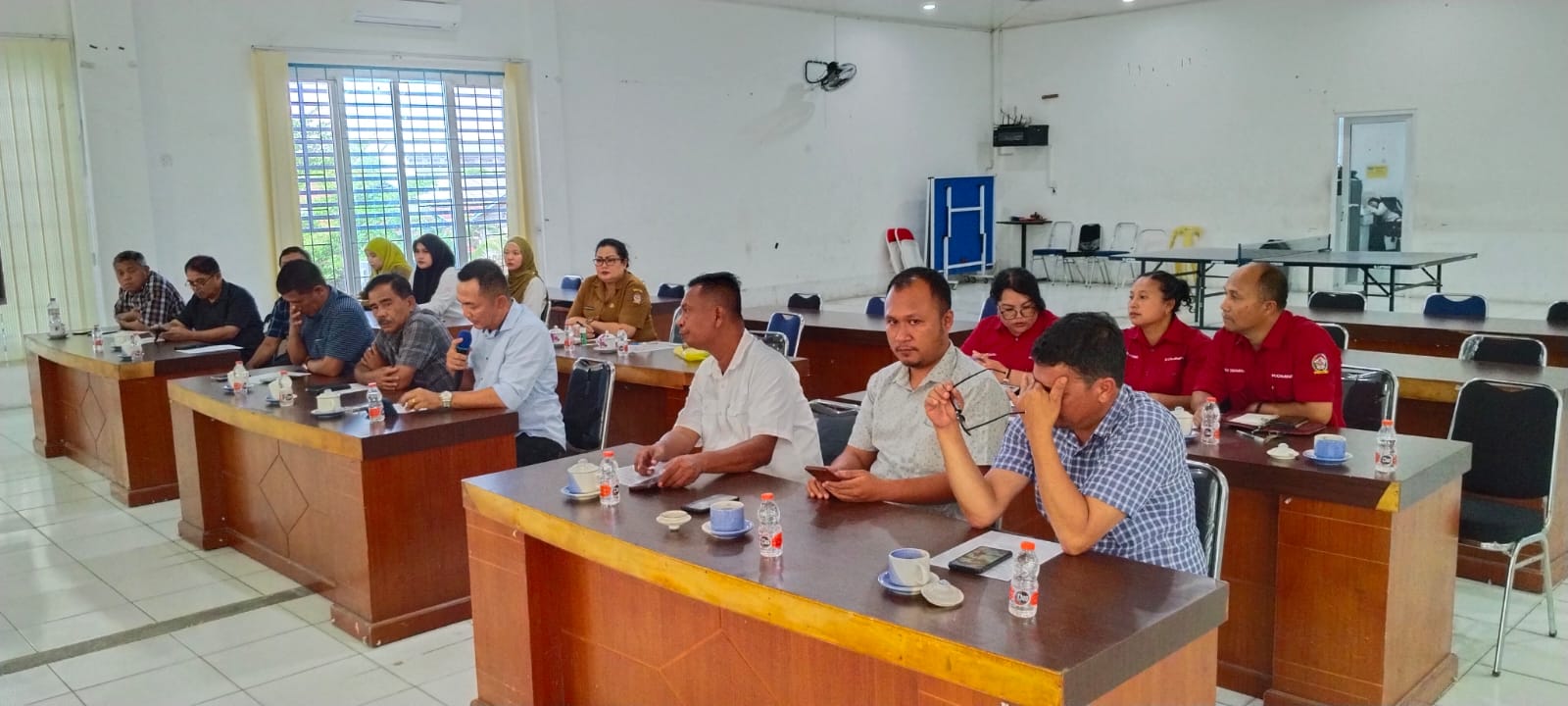 Komisi A DPRD Toba Konsultasi Terkait SP4N Lapor ke Diskominfo Medan